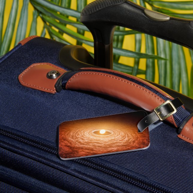 Étiquette À Bagage Disque De Matériel Autour De Star Fu Orionis. (Insitu Rectoal 3)