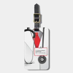 Étiquette À Bagage Docteur Luggage Tag de médecine