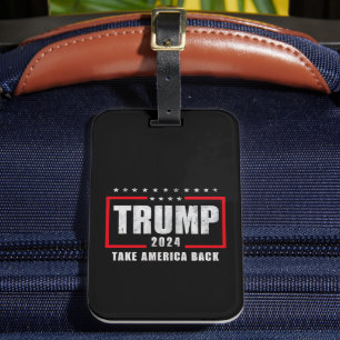 Étiquette À Bagage Donald Trump 2024 redonne l'élection américaine