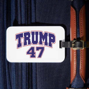 Étiquette À Bagage Donald Trump 47