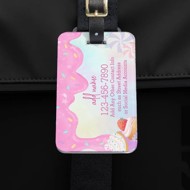 Étiquette À Bagage doux (Créateur téléchargé)