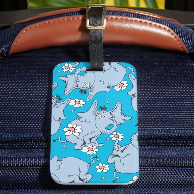 Étiquette À Bagage Dr Seuss Horton Entend un Qui (Insitu Rectoal 2)