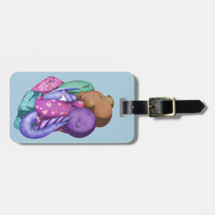 Étiquette À Bagage Dragon cosy