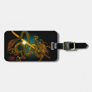 Étiquette À Bagage Dragon Katana 4