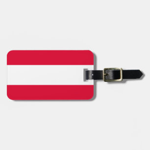Étiquette À Bagage Drapeau autrichien