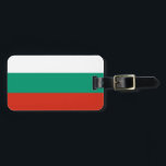 Étiquette À Bagage Drapeau Bulgarie<br><div class="desc">Drapeau Bulgarie</div>