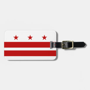 Étiquette À Bagage Drapeau classique de Washington D.C.