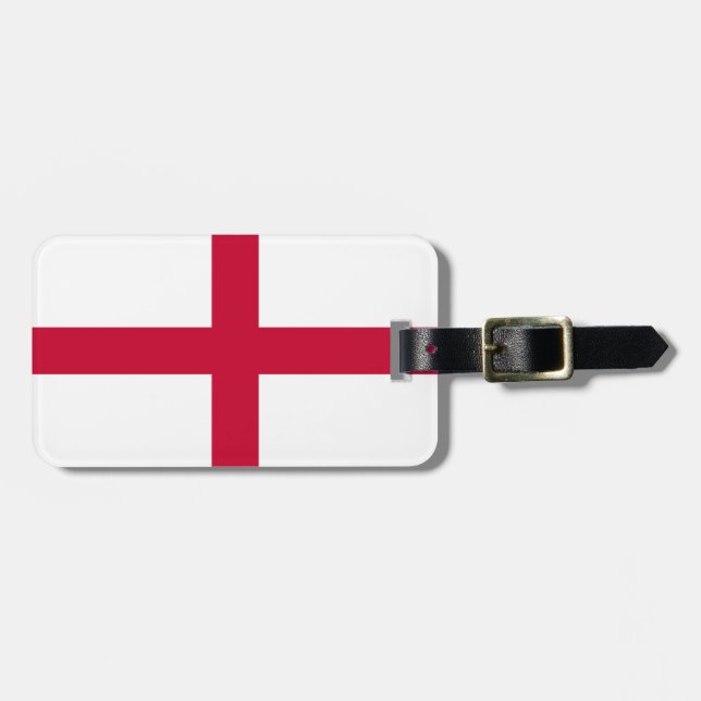 Étiquette À Bagage Drapeau d'Angleterre (Devant horizontal)