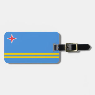 Étiquette À Bagage Drapeau d'Aruba