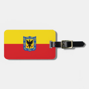 Étiquette À Bagage Drapeau de Bogota, Colombie