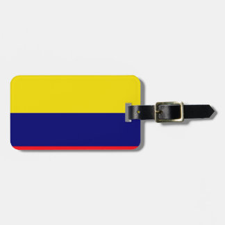 Étiquette À Bagage Drapeau de Colombie