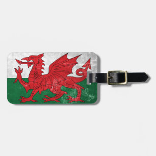 Étiquette À Bagage Drapeau de Gallois