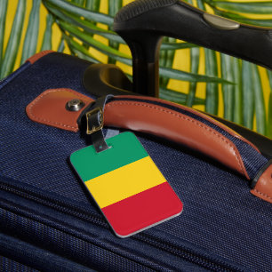 Étiquette À Bagage Drapeau de Guinée