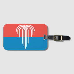 Étiquette À Bagage Drapeau de Kansas City, Missouri