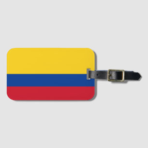 Étiquette À Bagage Drapeau de la Colombie
