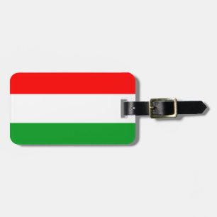 Étiquette À Bagage drapeau de la Hongrie