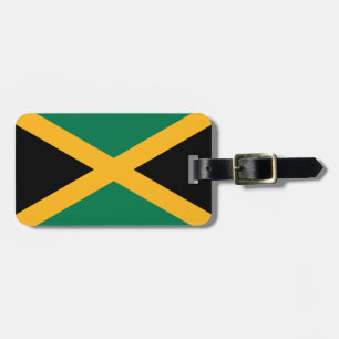 Étiquette À Bagage Drapeau de la Jamaïque