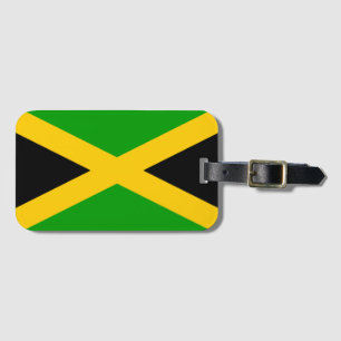 Étiquette À Bagage Drapeau de la Jamaïque
