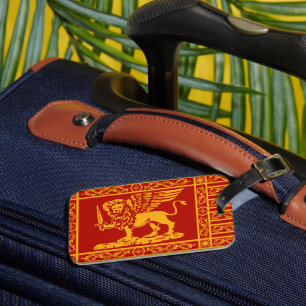 Étiquette À Bagage Drapeau de la République de Venise