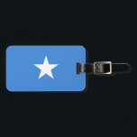 Étiquette À Bagage Drapeau de la Somalie Balise à bagages avec bracel<br><div class="desc">Drapeau de la Somalie Balise à bagages avec bracelet en cuir</div>