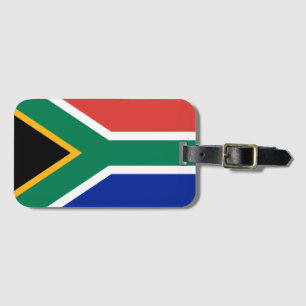 Étiquette À Bagage Drapeau de l'Afrique du Sud