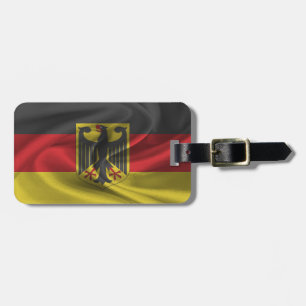 Étiquette À Bagage Drapeau De L'Allemagne
