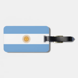 Étiquette À Bagage Drapeau de l'Argentine