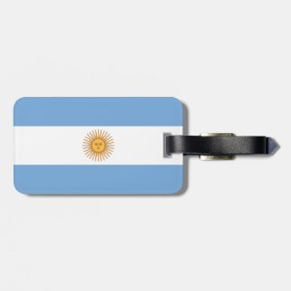 Étiquette À Bagage Drapeau de l'Argentine