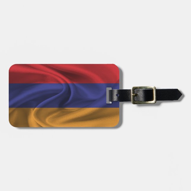 Étiquette À Bagage Drapeau De L'Arménie (Devant horizontal)