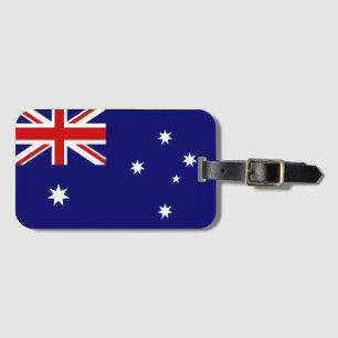 Étiquette À Bagage Drapeau de l'Australie