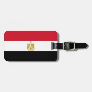 Étiquette À Bagage Drapeau de l'Égypte