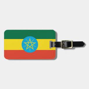 Étiquette À Bagage Drapeau de l'Ethiopie Easy ID Personal