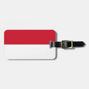 Étiquette À Bagage Drapeau de l'Indonésie