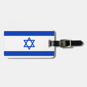 Étiquette À Bagage Drapeau de l'Israël
