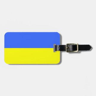 Étiquette À Bagage Drapeau de l'Ukraine