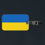 Étiquette À Bagage Drapeau de l'Ukraine<br><div class="desc">Drapeau de l'Ukraine</div>
