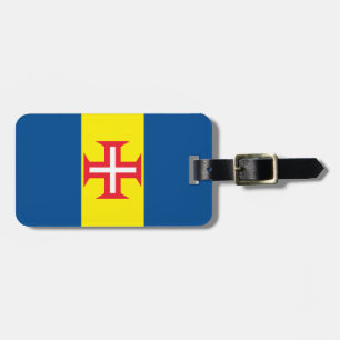 Étiquette À Bagage Drapeau de Madère