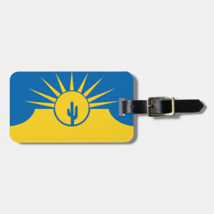 Étiquette À Bagage Drapeau de Mesa, Arizona Balise de bagage