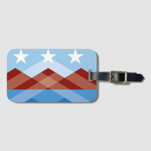 Étiquette À Bagage Drapeau de Peoria, Arizona