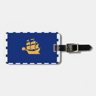 Étiquette À Bagage Drapeau de QUÉBEC
