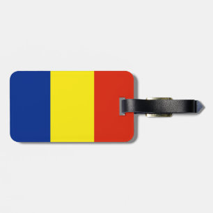 Étiquette À Bagage Drapeau de Roumanie