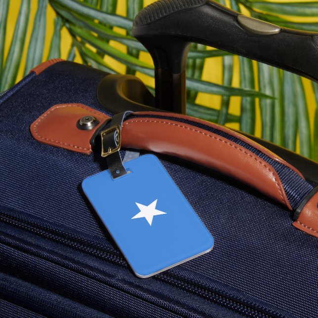 Étiquette À Bagage Drapeau de Somalie (Insitu Rectoal 1)
