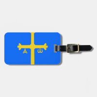 Drapeau des Asturies (Espagne)