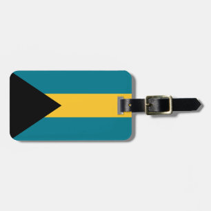 Étiquette À Bagage Drapeau des Bahamas