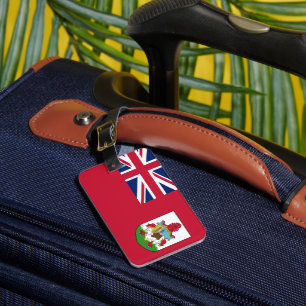Étiquette À Bagage Drapeau des Bermudes