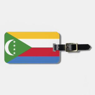 Étiquette À Bagage Drapeau des Comores Easy ID Personnel