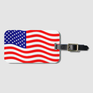 Étiquette À Bagage Drapeau des Etats-Unis d'Amérique - vos idées