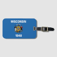 Drapeau d'État du Wisconsin, États-Unis