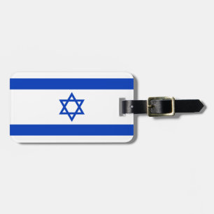 Étiquette À Bagage Drapeau d'Israël