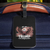 Drapeau du 45e et 47e président Trump 2025 Aigle A